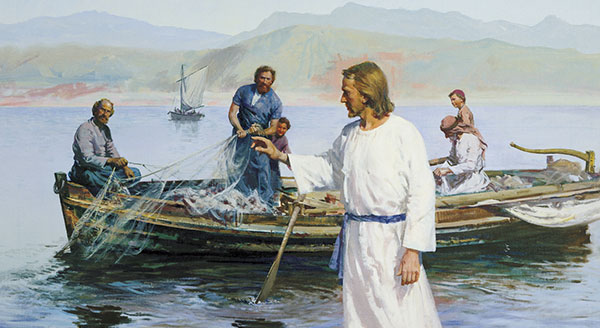 Jesus calls
                        fishermen to be his disciples