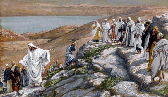 Christ sends out his
                          disciples, by James Tissot