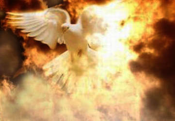 Holy Spirit
                        image as a dove