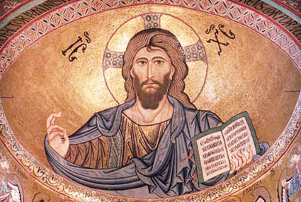Jesus Christ
                  Lord and Teacher mosaic