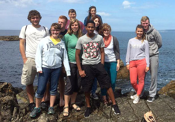 Youth Initiatives visit North
                          Coast of Ireland